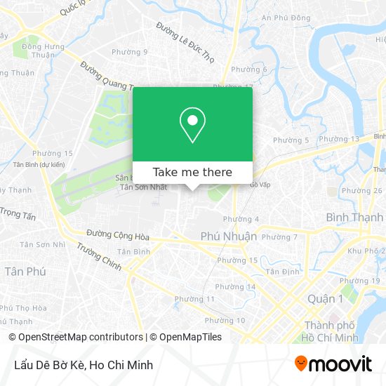 Lẩu Dê Bờ Kè map