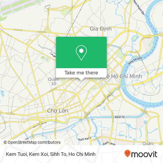 Kem Tuoi, Kem Xoi, Sihh To map