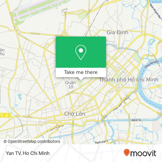 Yan TV map