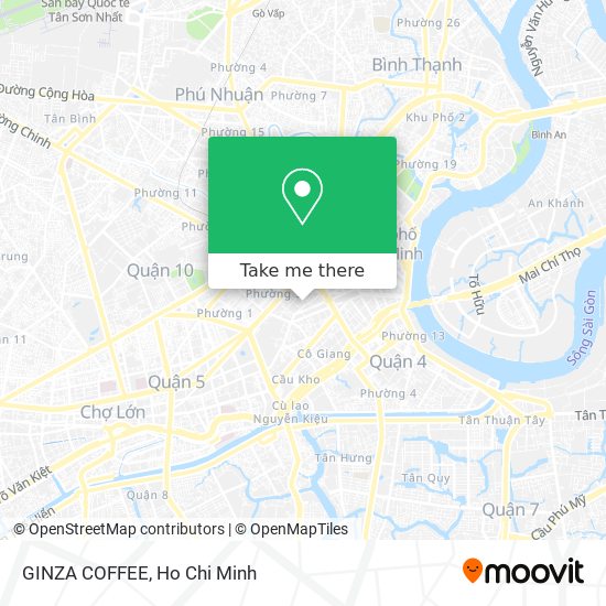 GINZA COFFEE map