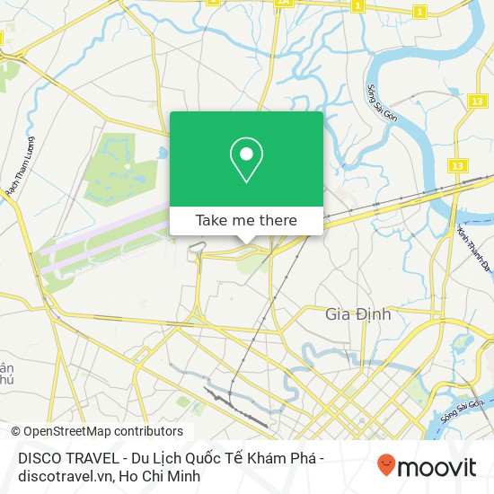 DISCO TRAVEL - Du Lịch Quốc Tế Khám Phá - discotravel.vn map