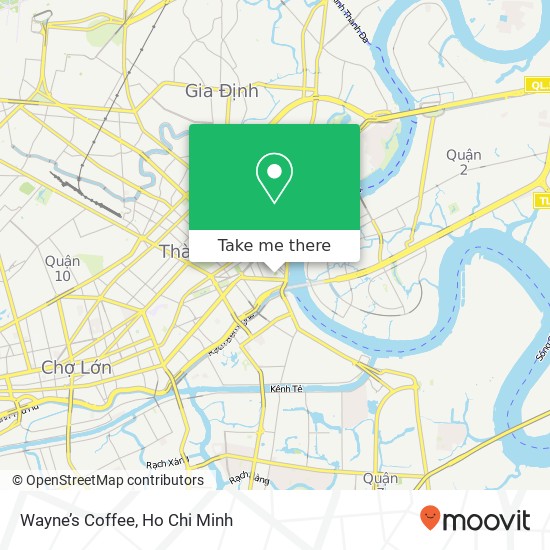 Wayne’s Coffee map