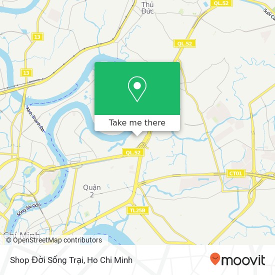 Shop Đời Sống Trại map