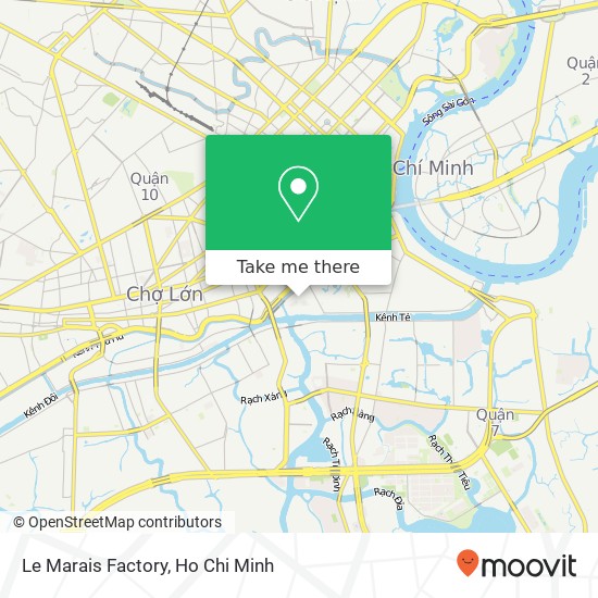 Le Marais Factory map