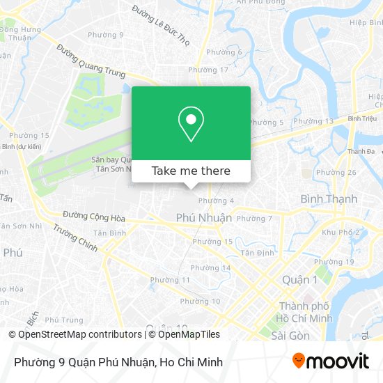 Phường 9 Quận Phú Nhuận map