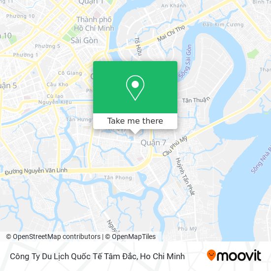 Công Ty Du Lịch Quốc Tế Tâm Đắc map