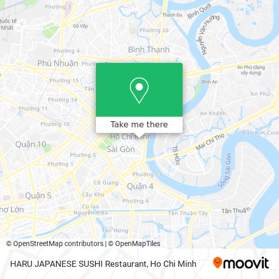 HARU JAPANESE SUSHI Restaurant map
