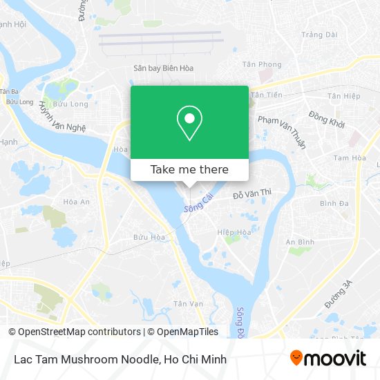 Lac Tam Mushroom Noodle map