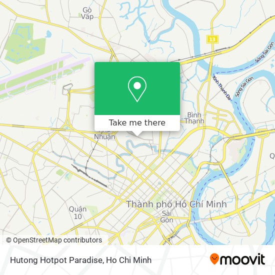 Hutong Hotpot Paradise map