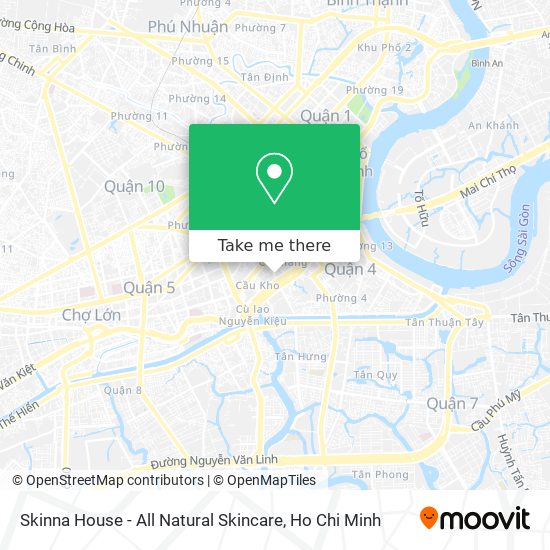 Skinna House - All Natural Skincare map