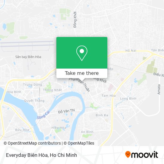 Everyday Biên Hòa map