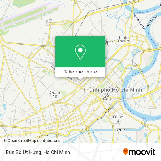 Bún Bò Út Hưng map