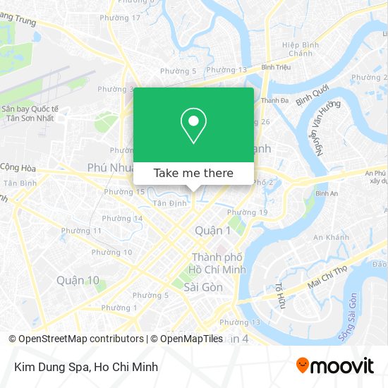 Kim Dung Spa map