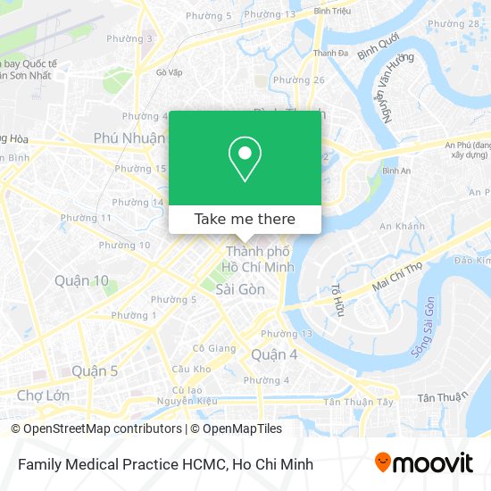 Family Medical Practice HCMC map