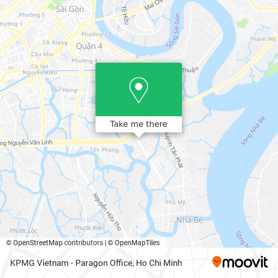 KPMG Vietnam - Paragon Office map