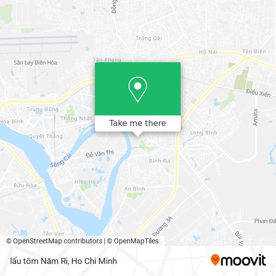 lẩu tôm Năm Ri map