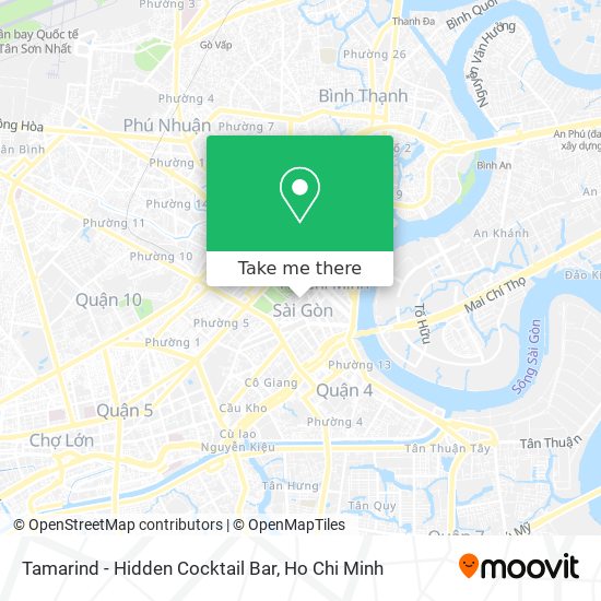Tamarind - Hidden Cocktail Bar map