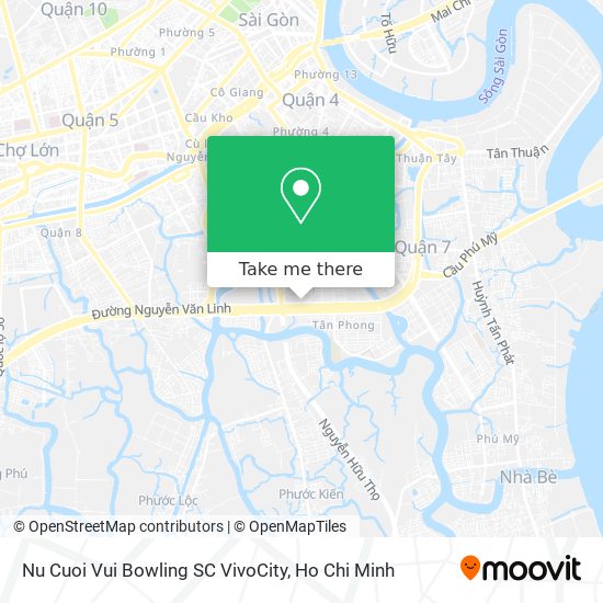 Nu Cuoi Vui Bowling SC VivoCity map