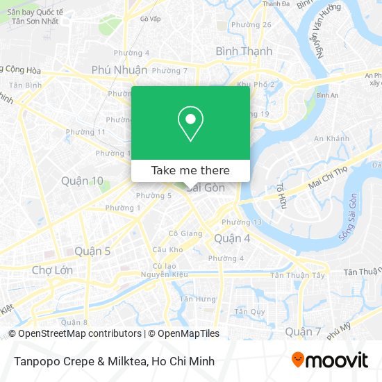 Tanpopo Crepe & Milktea map