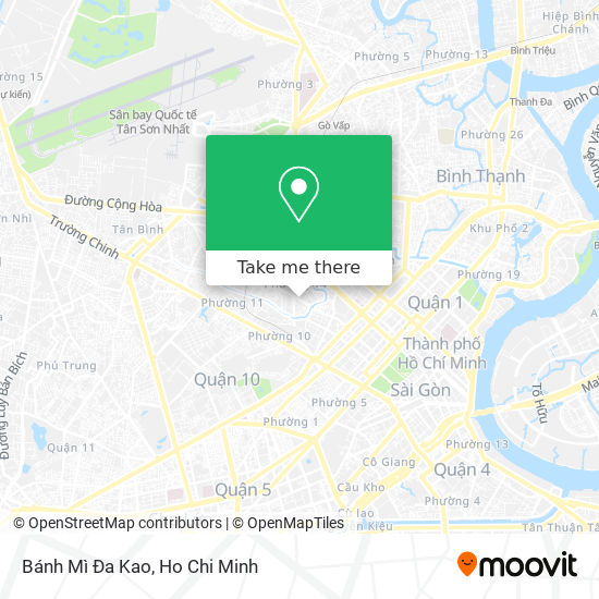 Bánh Mì Đa Kao map