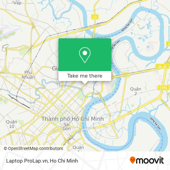 Laptop ProLap.vn map