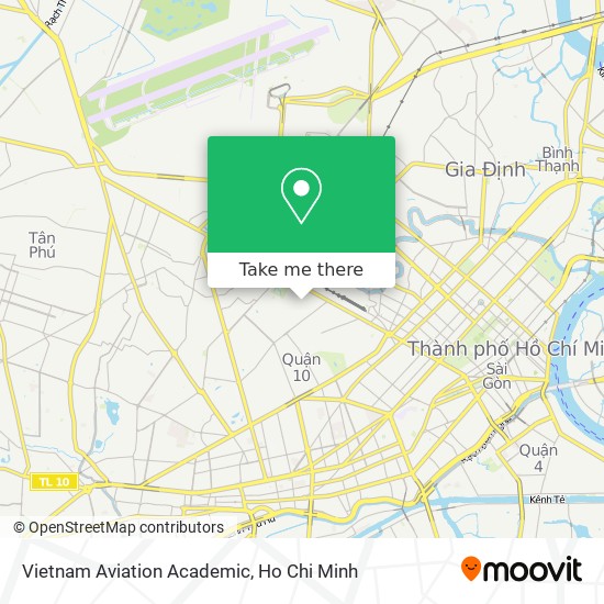 Vietnam Aviation Academic map