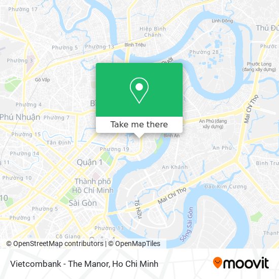 Vietcombank - The Manor map
