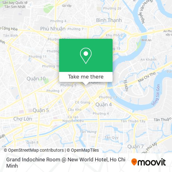 Grand Indochine Room @ New World Hotel map