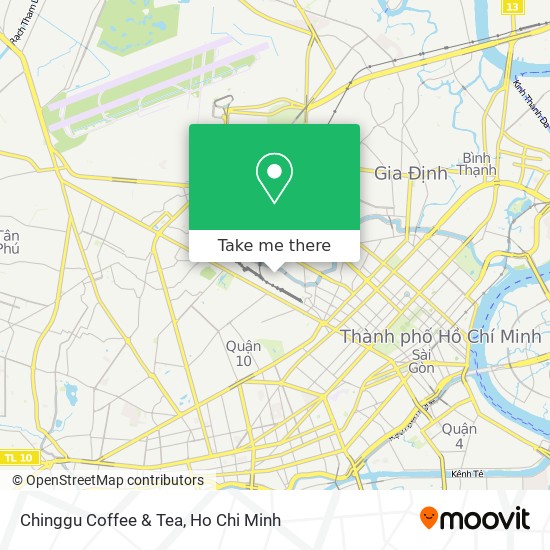 Chinggu Coffee & Tea map