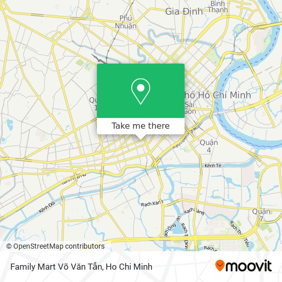 Family Mart Võ Văn Tần map