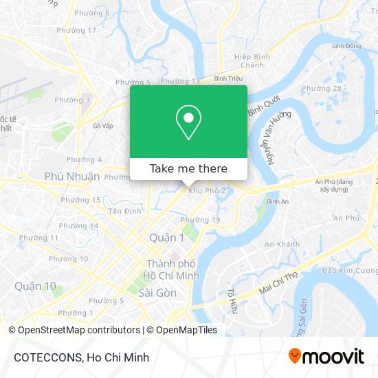 COTECCONS map