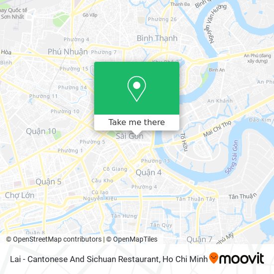 Lai - Cantonese And Sichuan Restaurant map