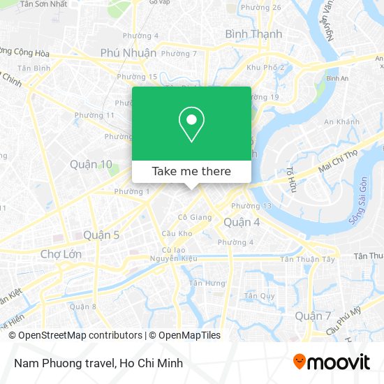 Nam Phuong travel map