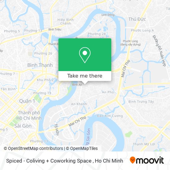 Spiced - Coliving + Coworking Space map