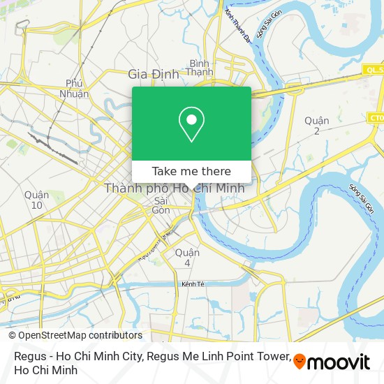 Regus - Ho Chi Minh City, Regus Me Linh Point Tower map