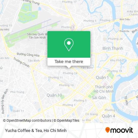 Yucha Coffee & Tea map