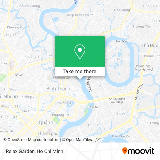 Relax Garden map