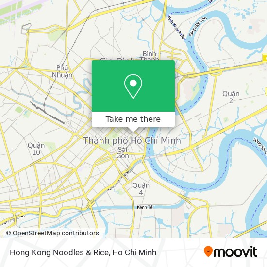 Hong Kong Noodles & Rice map
