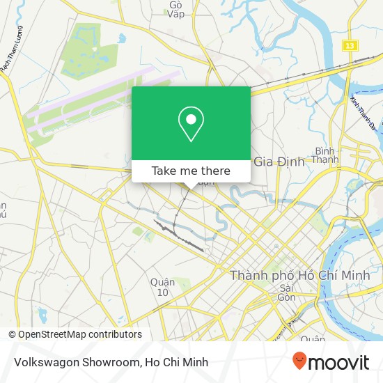 Volkswagon Showroom map