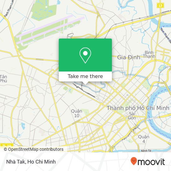 Nhà Tak map