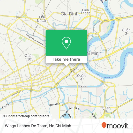 Wings Lashes De Tham map