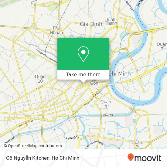 Cô Nguyễn Kitchen map