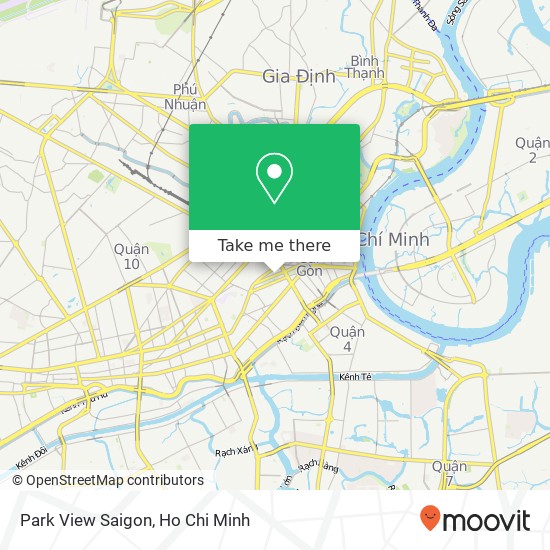 Park View Saigon map