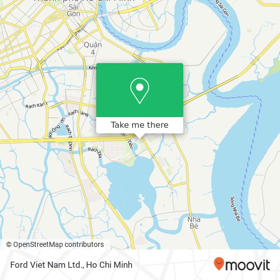 Ford Viet Nam Ltd. map