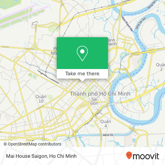 Mai House Saigon map