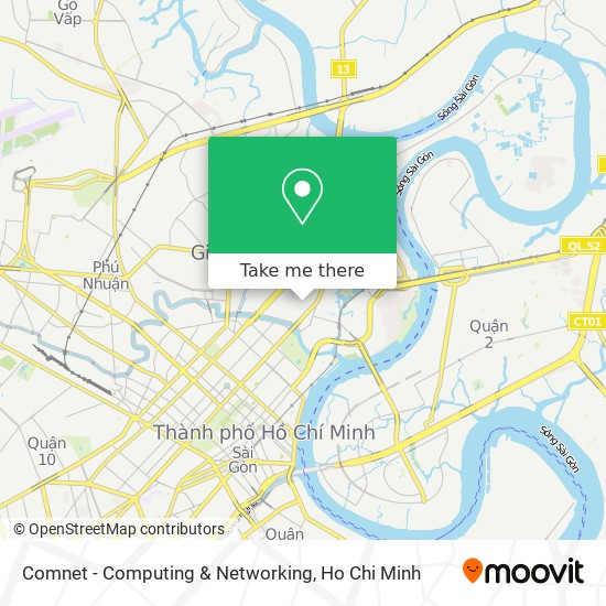 Comnet - Computing & Networking map