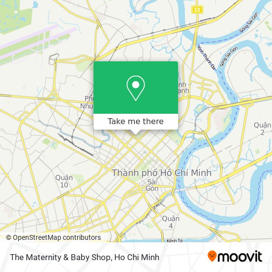 The Maternity & Baby Shop map