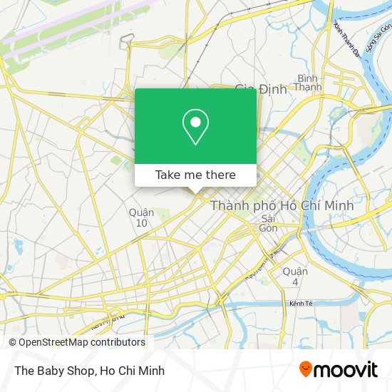 The Baby Shop map
