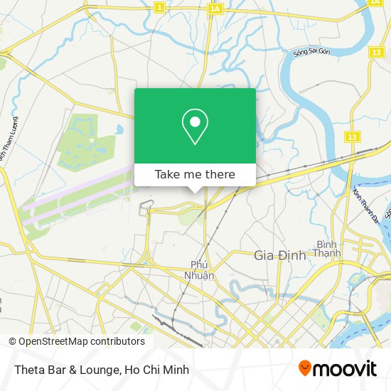 Theta Bar & Lounge map