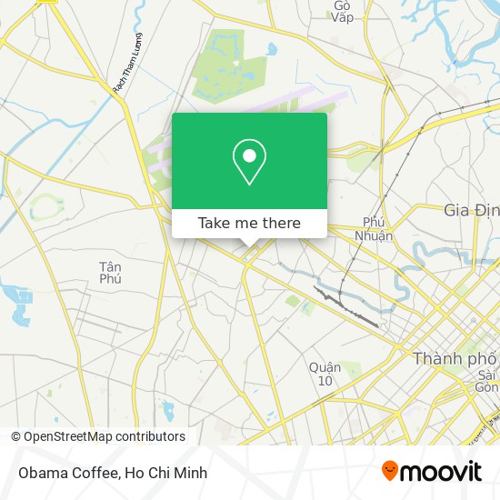 Obama Coffee map